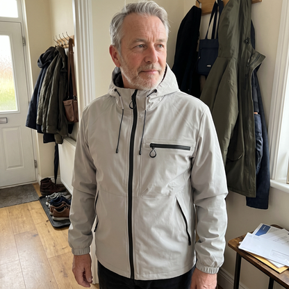ESSENTIAL WATERPROOF HOODED COAT