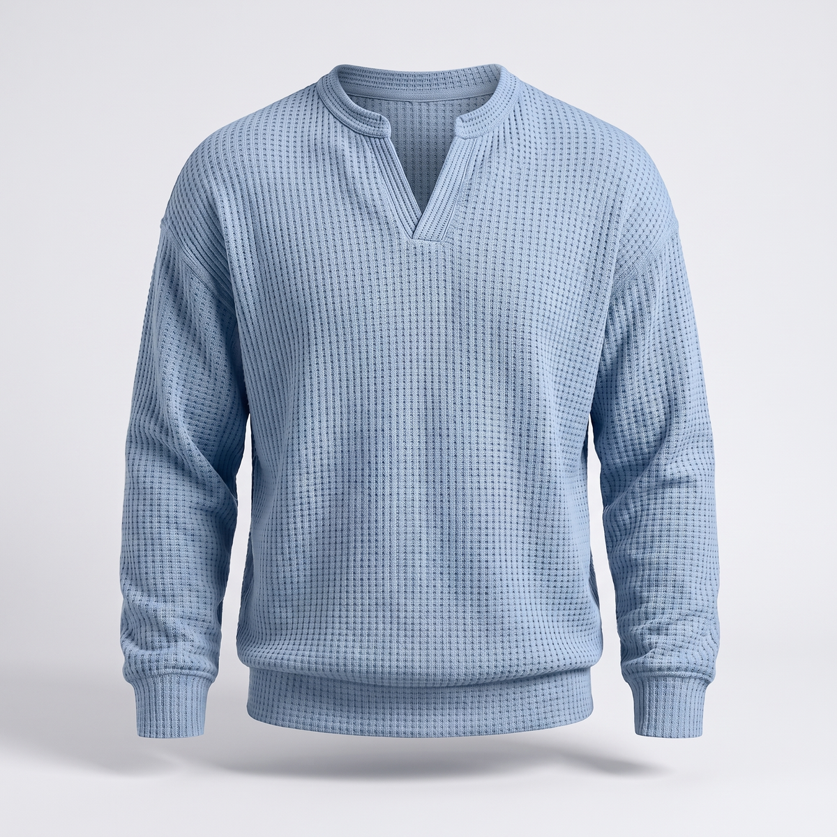 COSY LAYER WAFFLE TOP