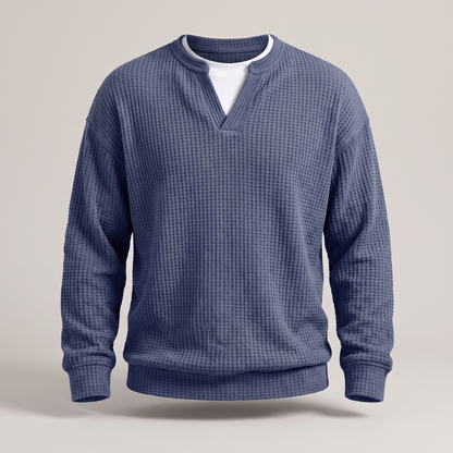 COSY LAYER WAFFLE TOP