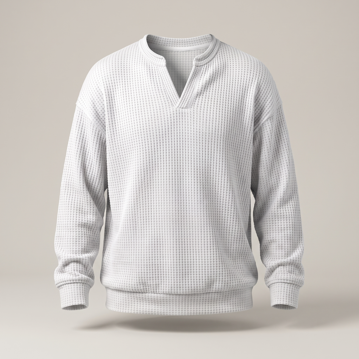 COSY LAYER WAFFLE TOP