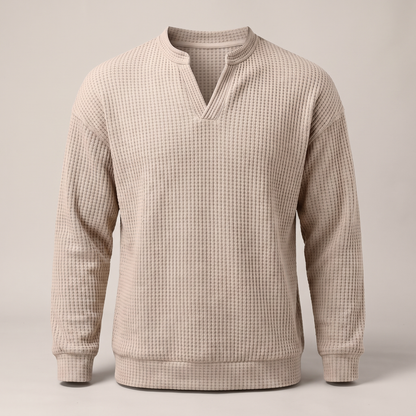 COSY LAYER WAFFLE TOP