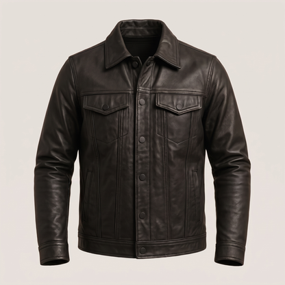 SIGNATURE LEATHER RIDER JACKET