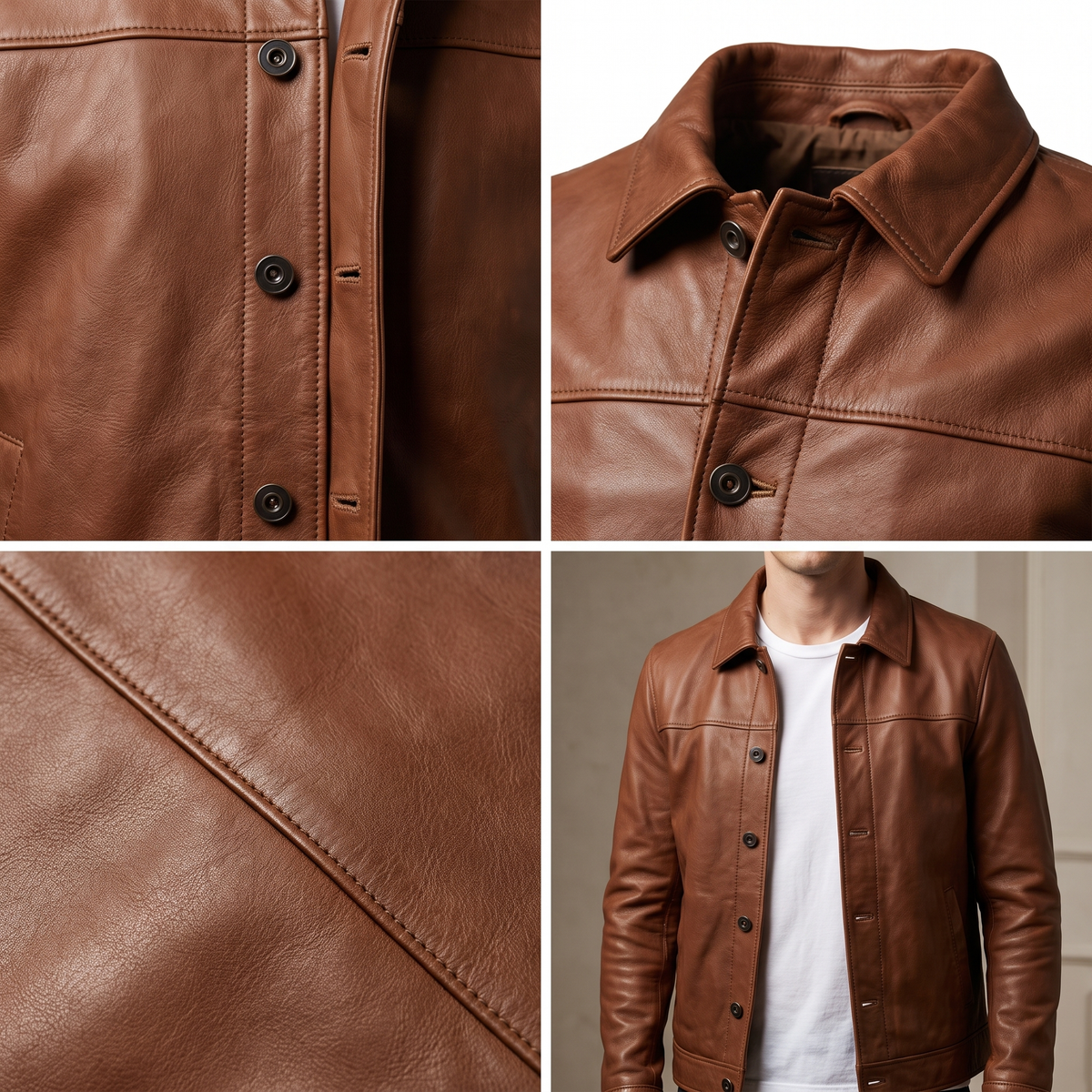 SIGNATURE LEATHER RIDER JACKET