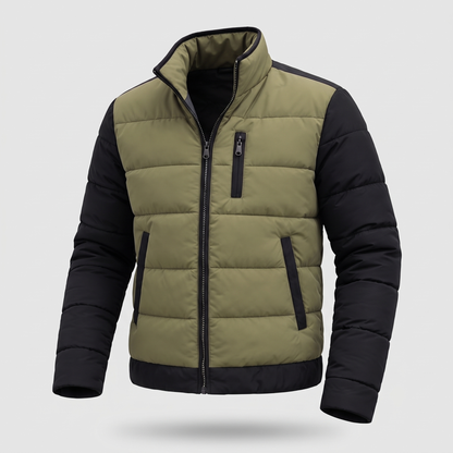 REFINED QUILTED LAYER JACKET