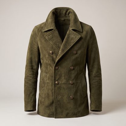 PREMIUM SUEDE TAILORED COAT