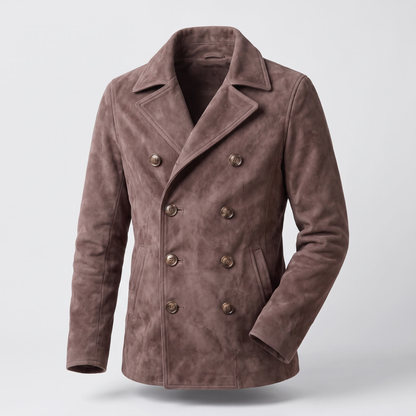 PREMIUM SUEDE TAILORED COAT