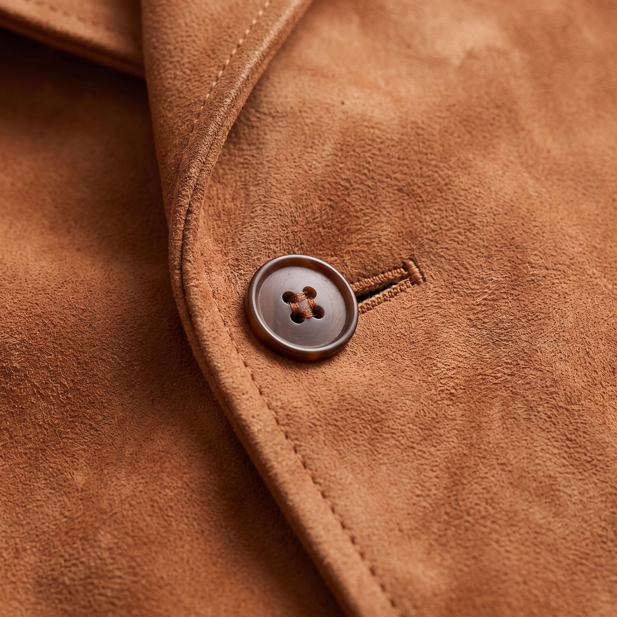 PREMIUM SUEDE TAILORED COAT