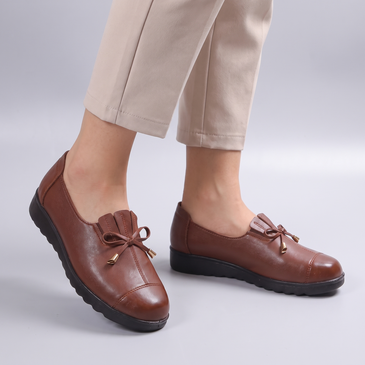 ELEGANT COMFORT LEATHER LOAFERS