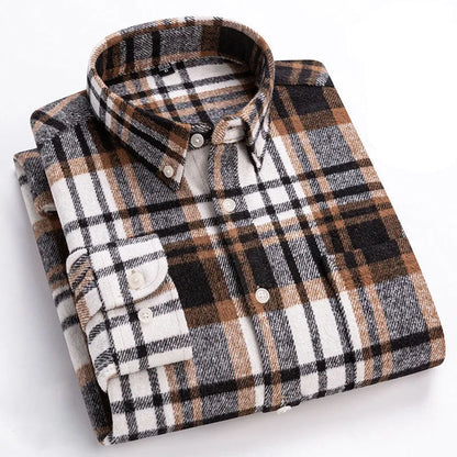GRAYSON COTTON FLANNEL SHIRT