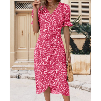 FLORENCE ELEGANT WRAP DRESS
