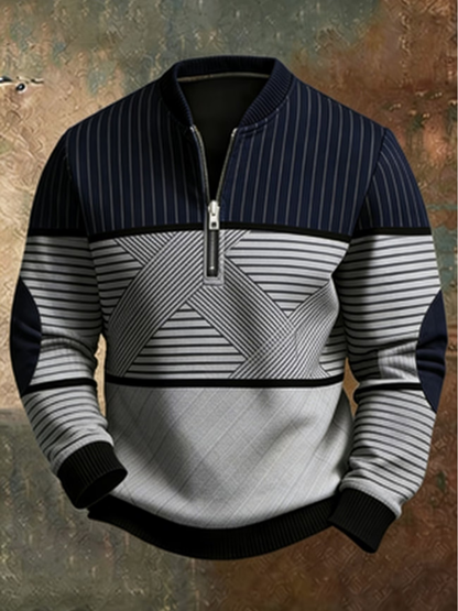 CLASSIC LAYER HALF ZIP SWEATER