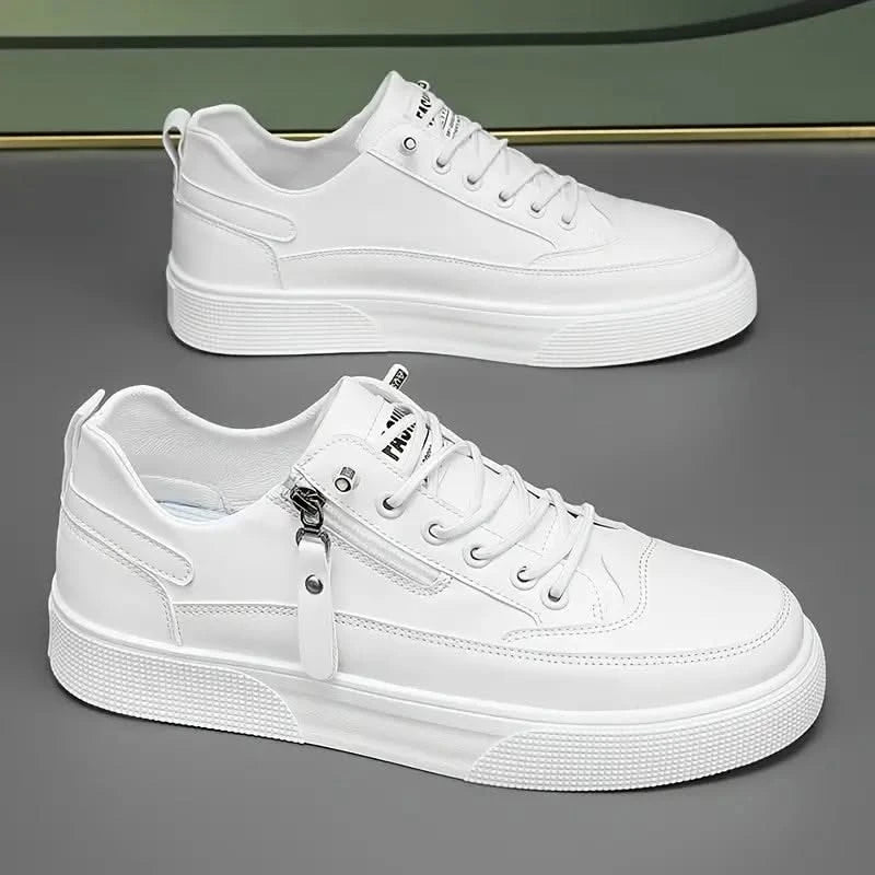 SORRENTO LEATHER TRAINERS