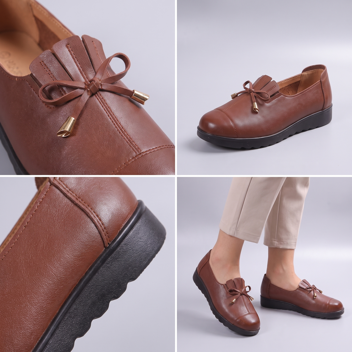 ELEGANT COMFORT LEATHER LOAFERS