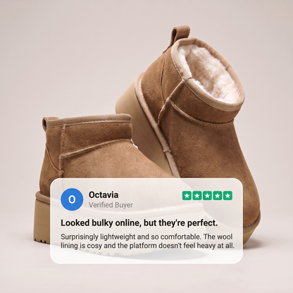 PREMIUM SHEARLING ANKLE BOOTS