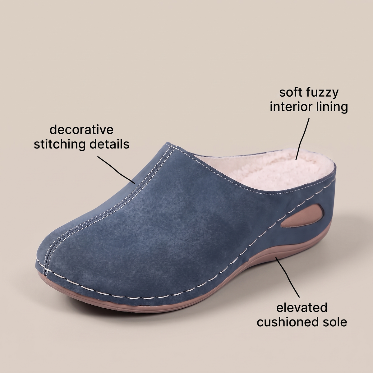 FLORENCE ORTHOPAEDIC COMFORT SLIPPERS