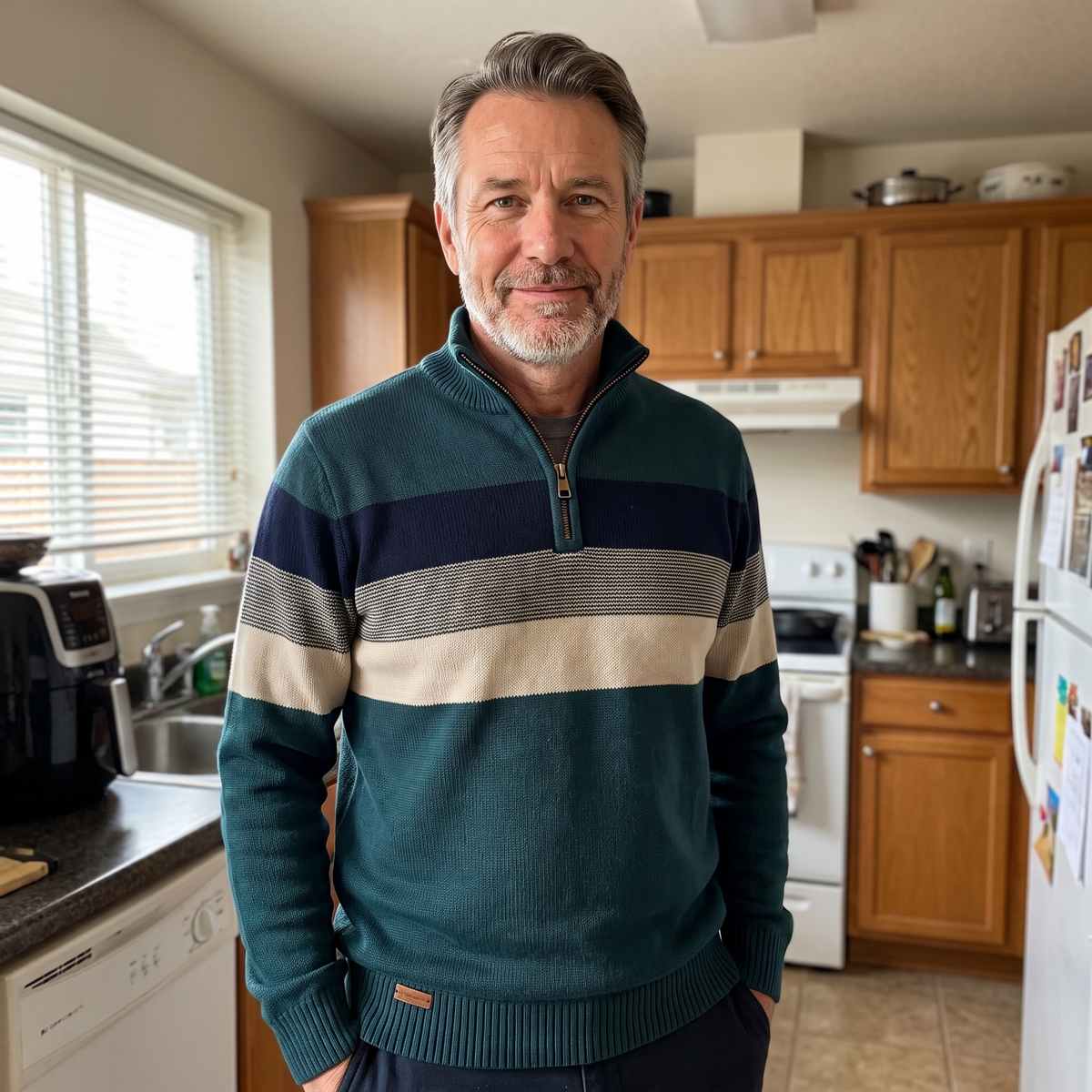 LORVEN STRIPE PULLOVER