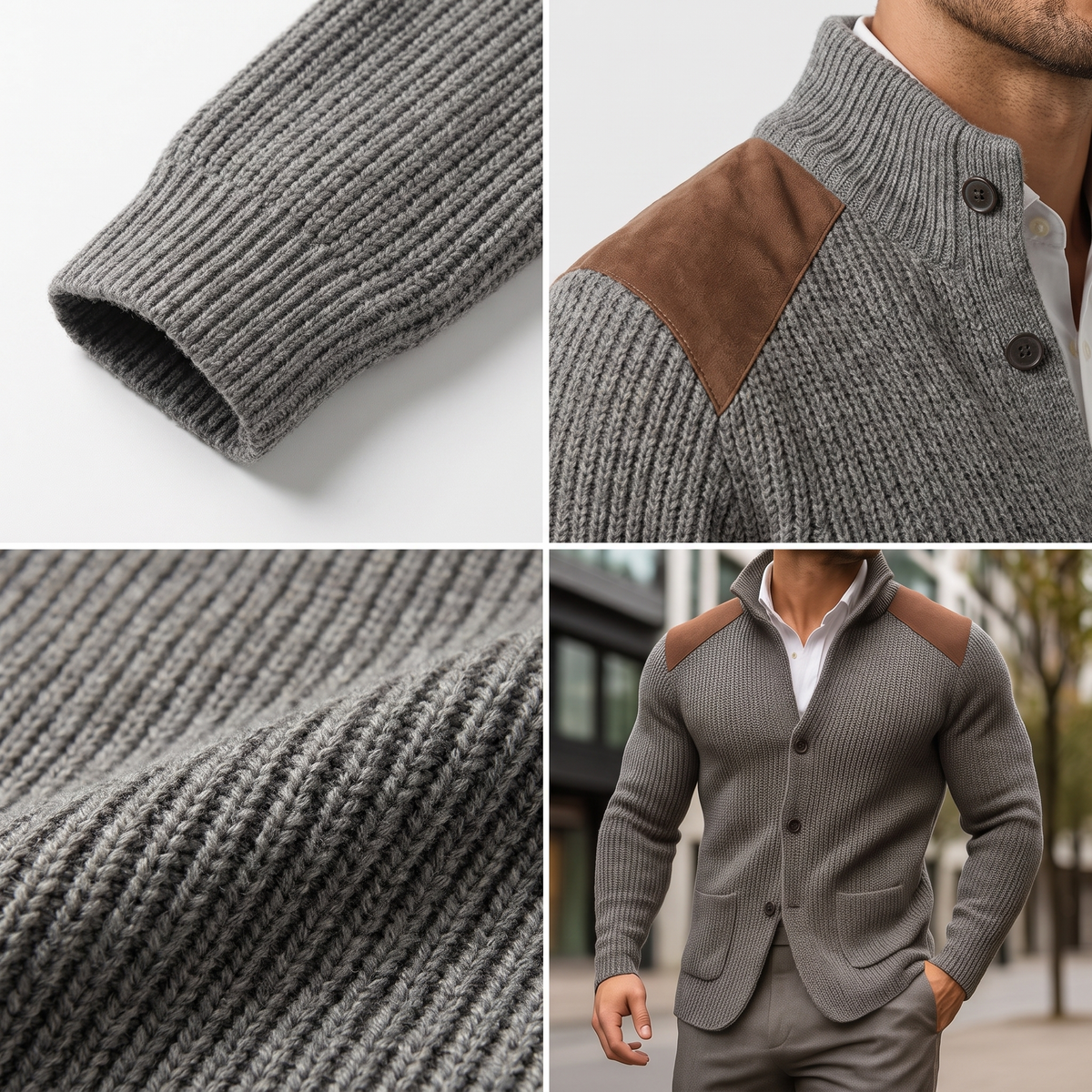 DAVENPORT KNITTED BLAZER