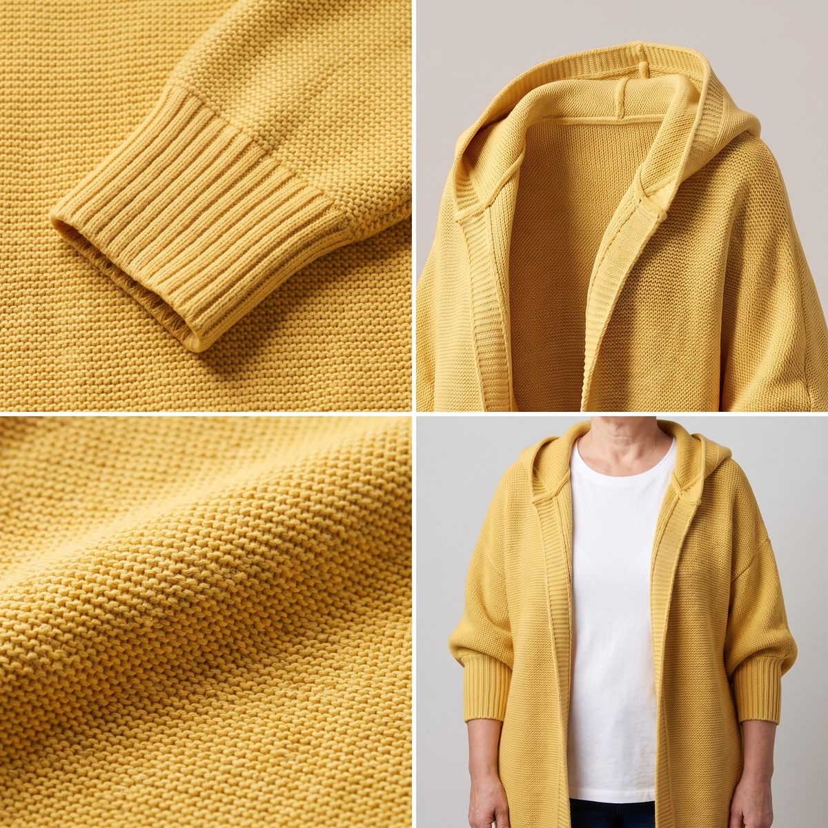 VALENTINA ROSSI LOOSE KNIT CARDIGAN
