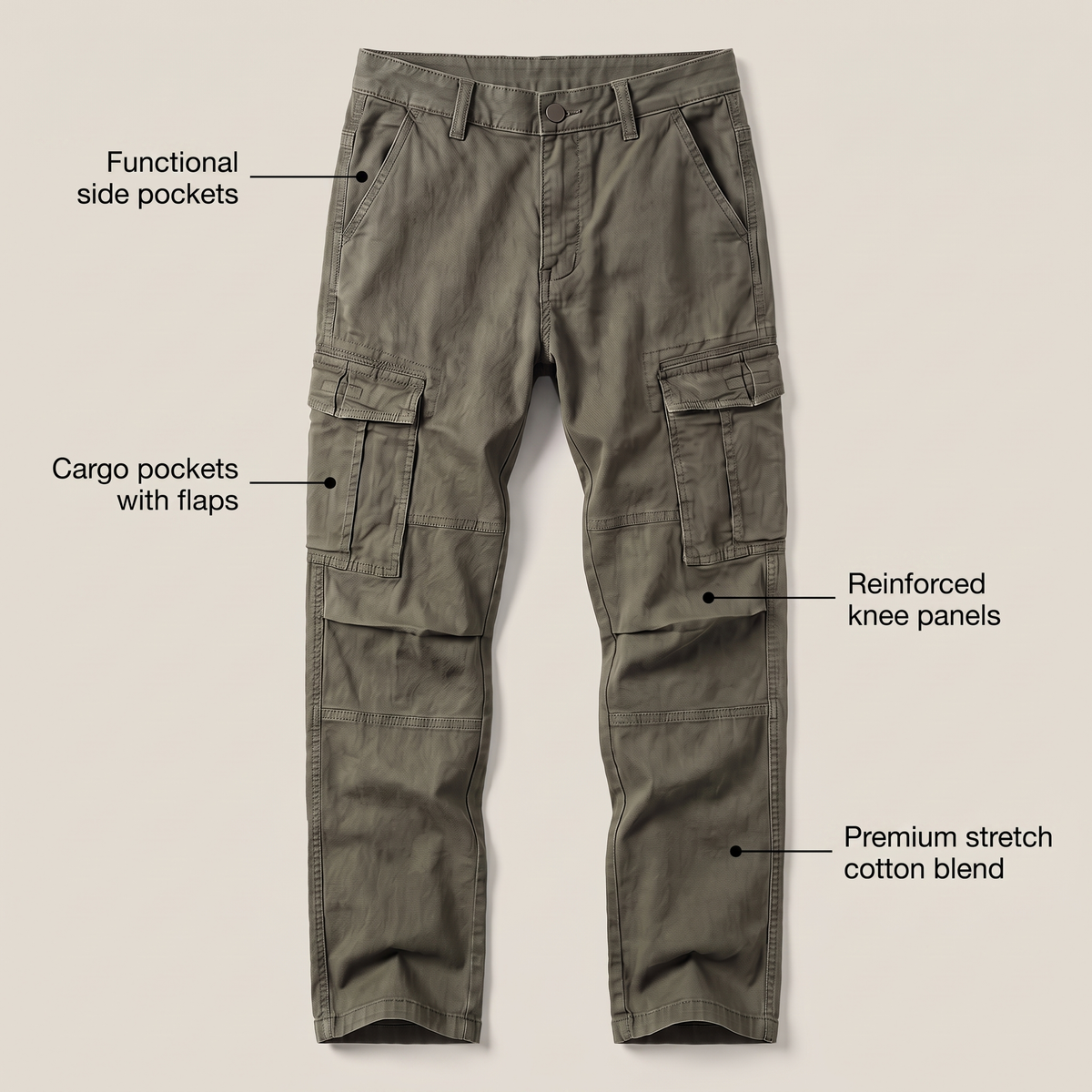 MODERN FIELD UTILITY TROUSERS