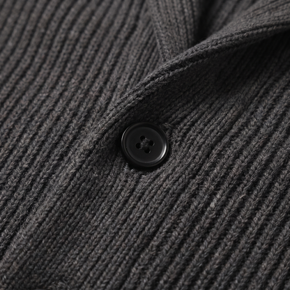 CLASSIC SHAWL COLLAR CARDIGAN