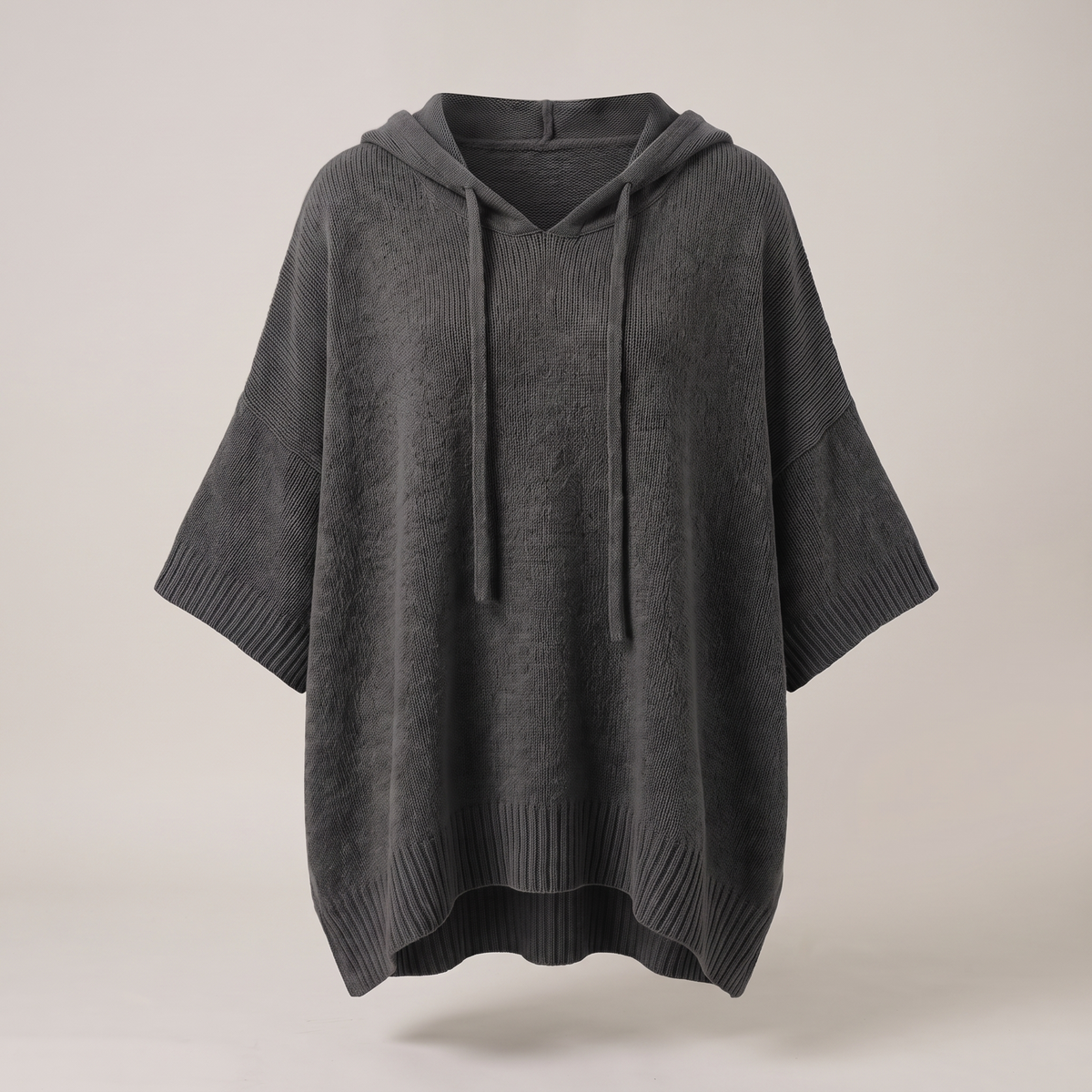 SOFT DRAPE HOODED JUMPER