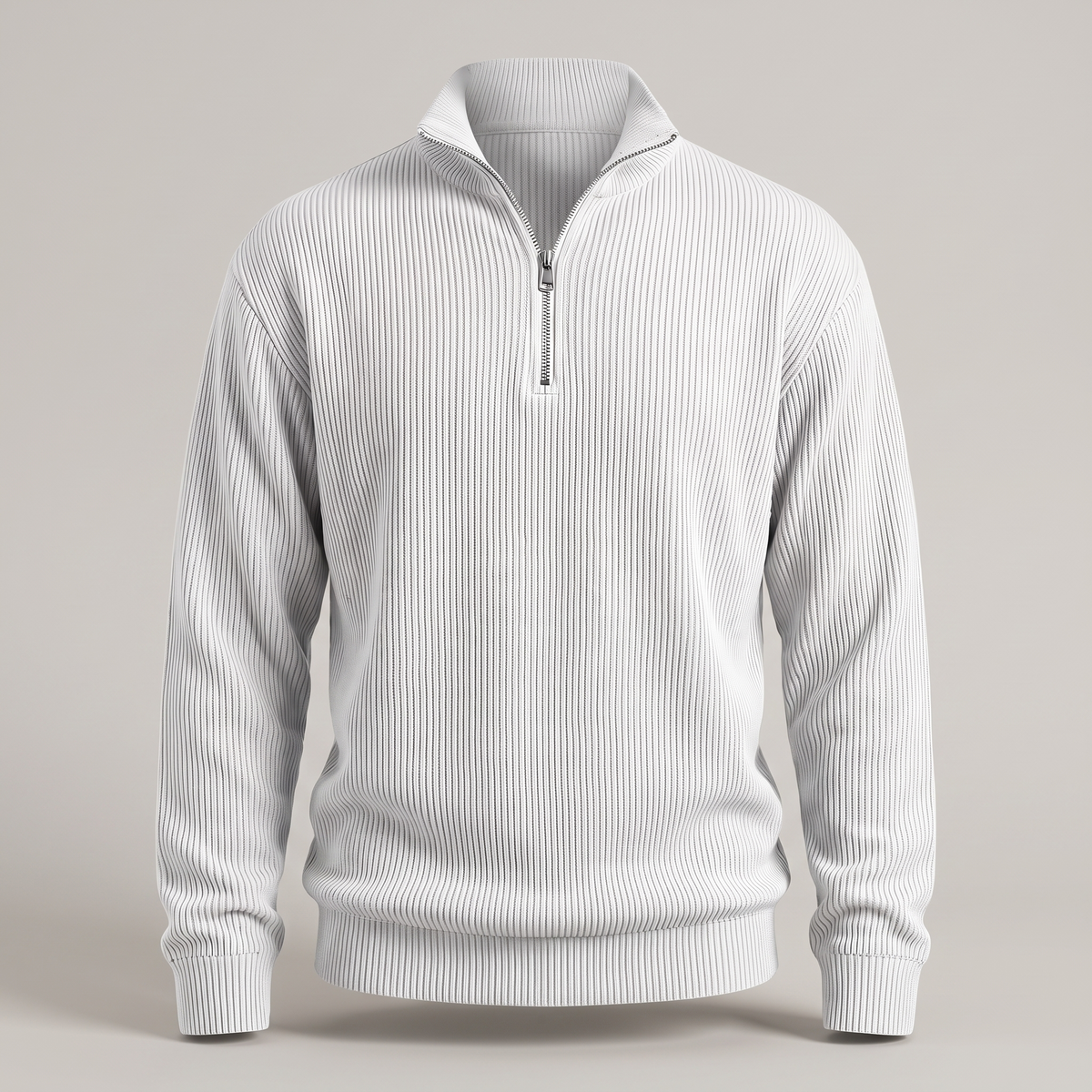 SMART CASUAL RIBBED JUMPER