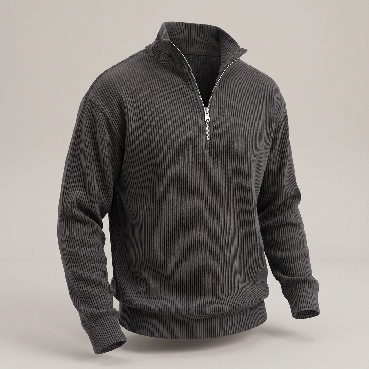 SMART CASUAL RIBBED JUMPER