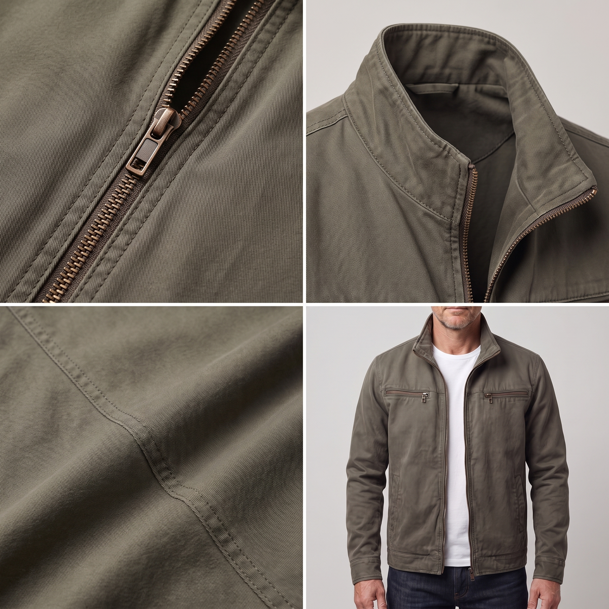 DURABLE EVERYDAY ZIP JACKET