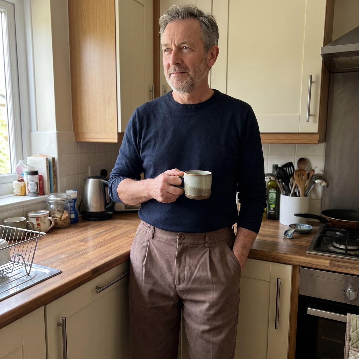 MODERN TAILORED JOGGER TROUSERS