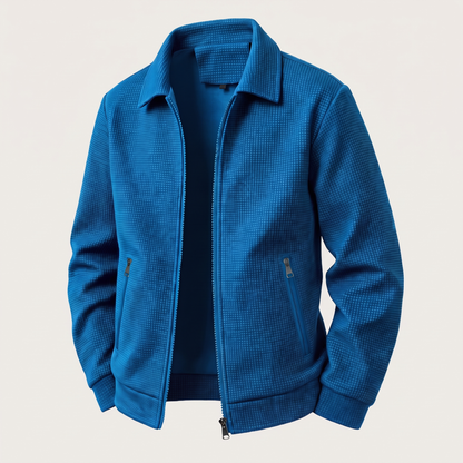 HARBOUR TEXTURED ZIP JACKET