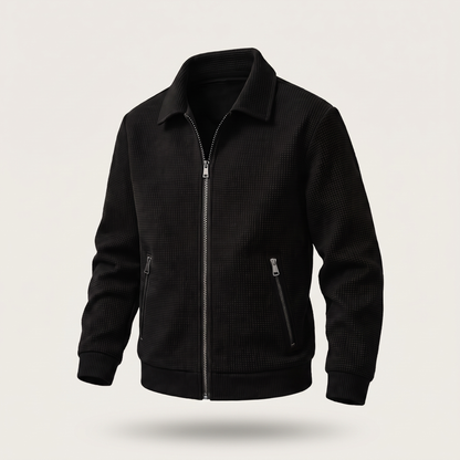 HARBOUR TEXTURED ZIP JACKET