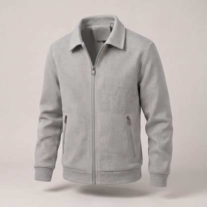 HARBOUR TEXTURED ZIP JACKET