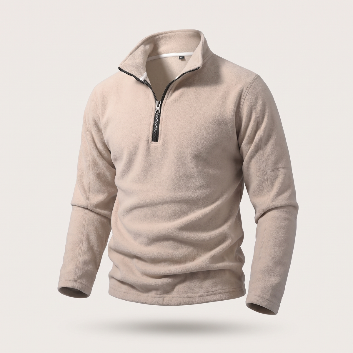 SMART STAND COLLAR SWEATSHIRT