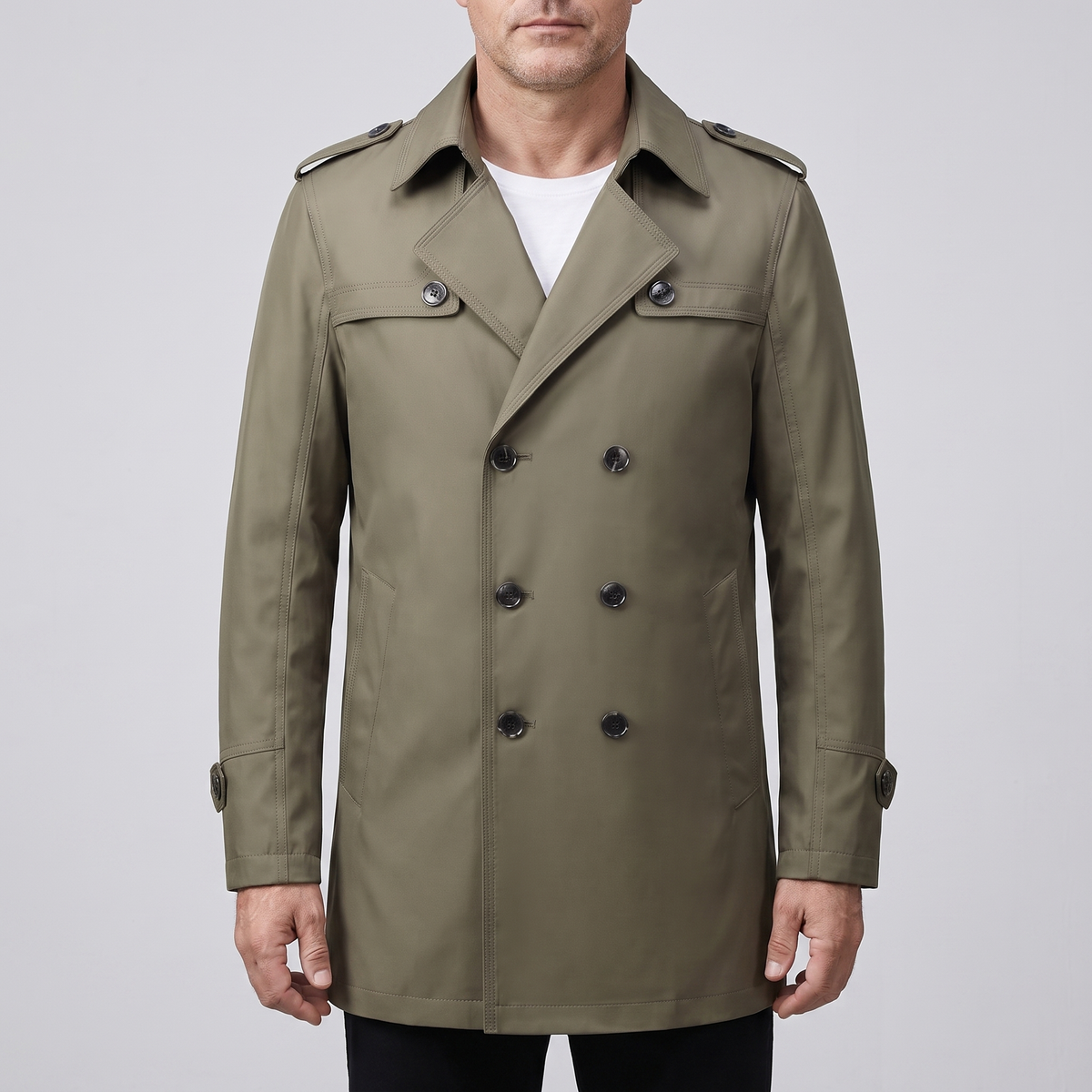 MONTFORD DETACHABLE LINER TRENCH COAT