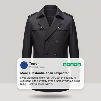 MONTFORD DETACHABLE LINER TRENCH COAT