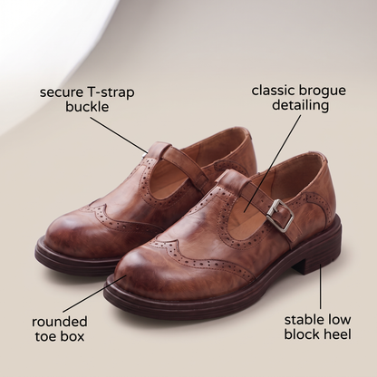 CLASSIC LEATHER BUCKLE LOAFERS