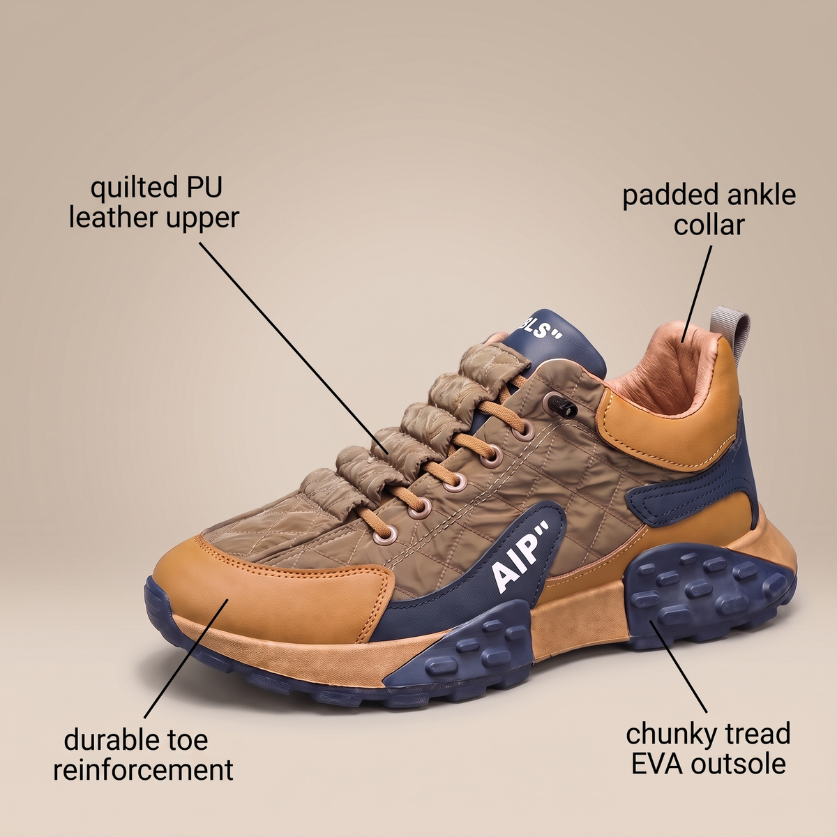 RETRO COMFORT RUNNING TRAINERS