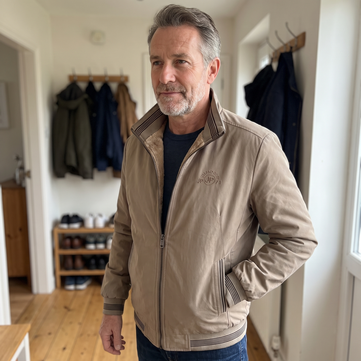 CLASSIC SHERPA LINED JACKET