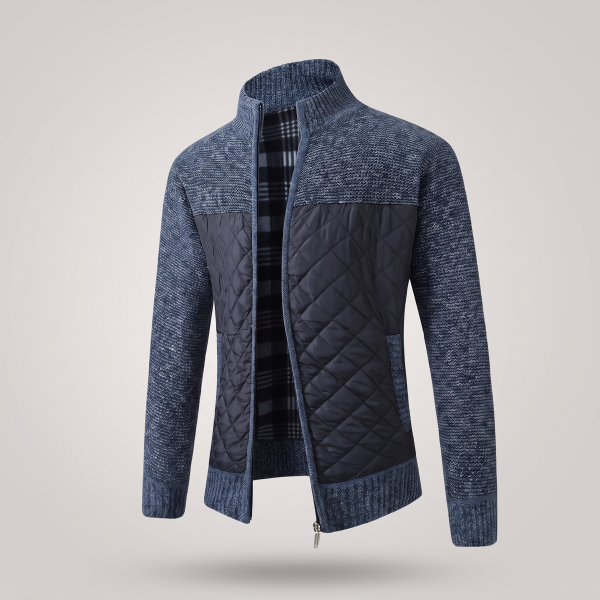CLASSIC QUILTED KNIT JACKET