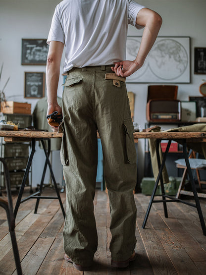 FRENCH ARMY M-47 HBT TROUSERS