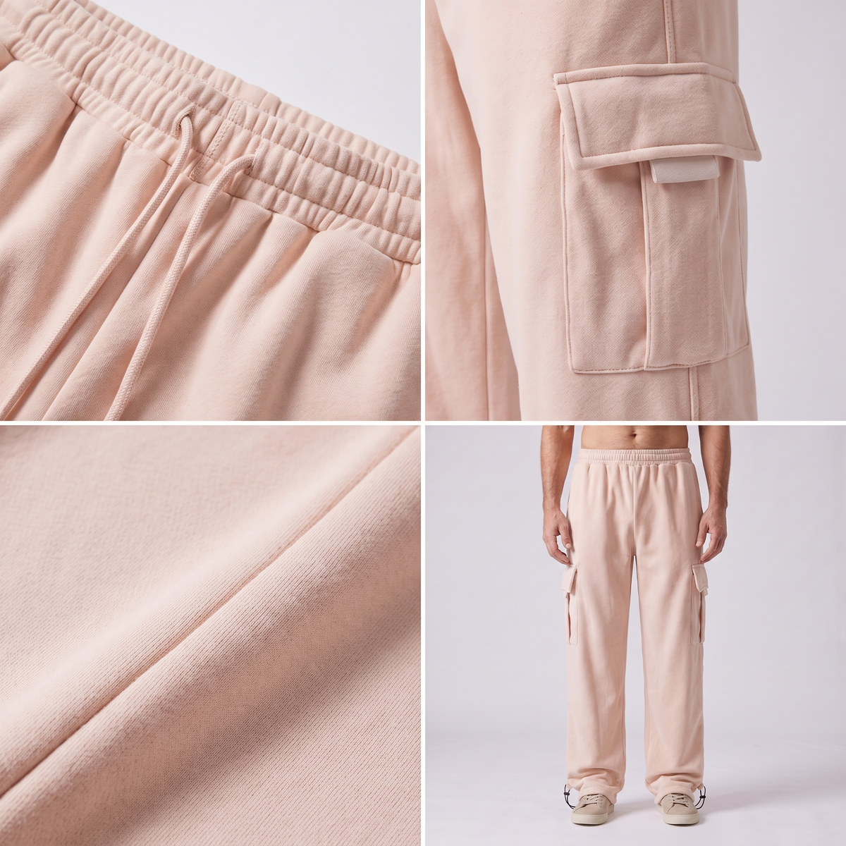 RELAXED MULTI POCKET JOGGER TROUSERS
