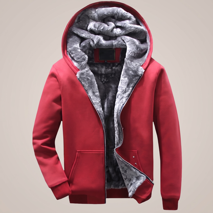 SHERPA LINED HOODED JACKET
