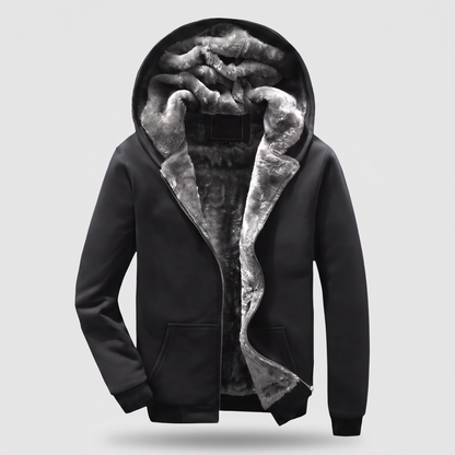 SHERPA LINED HOODED JACKET