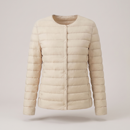 LIGHTWEIGHT QUILTED PUFFER JACKET