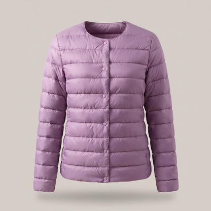 LIGHTWEIGHT QUILTED PUFFER JACKET