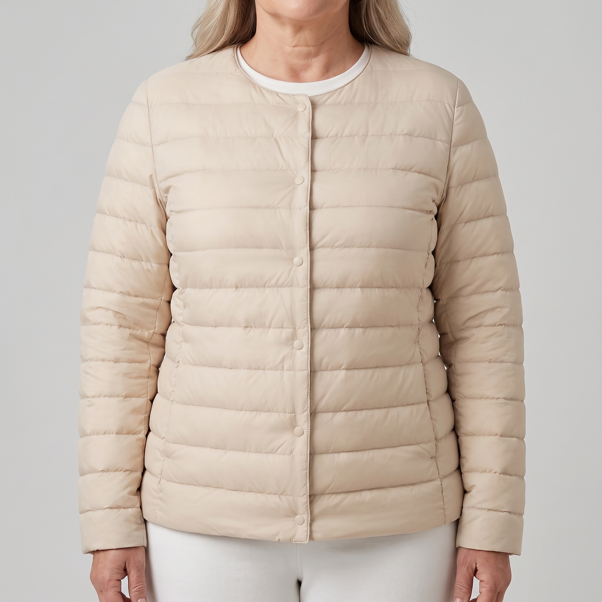 LIGHTWEIGHT QUILTED PUFFER JACKET