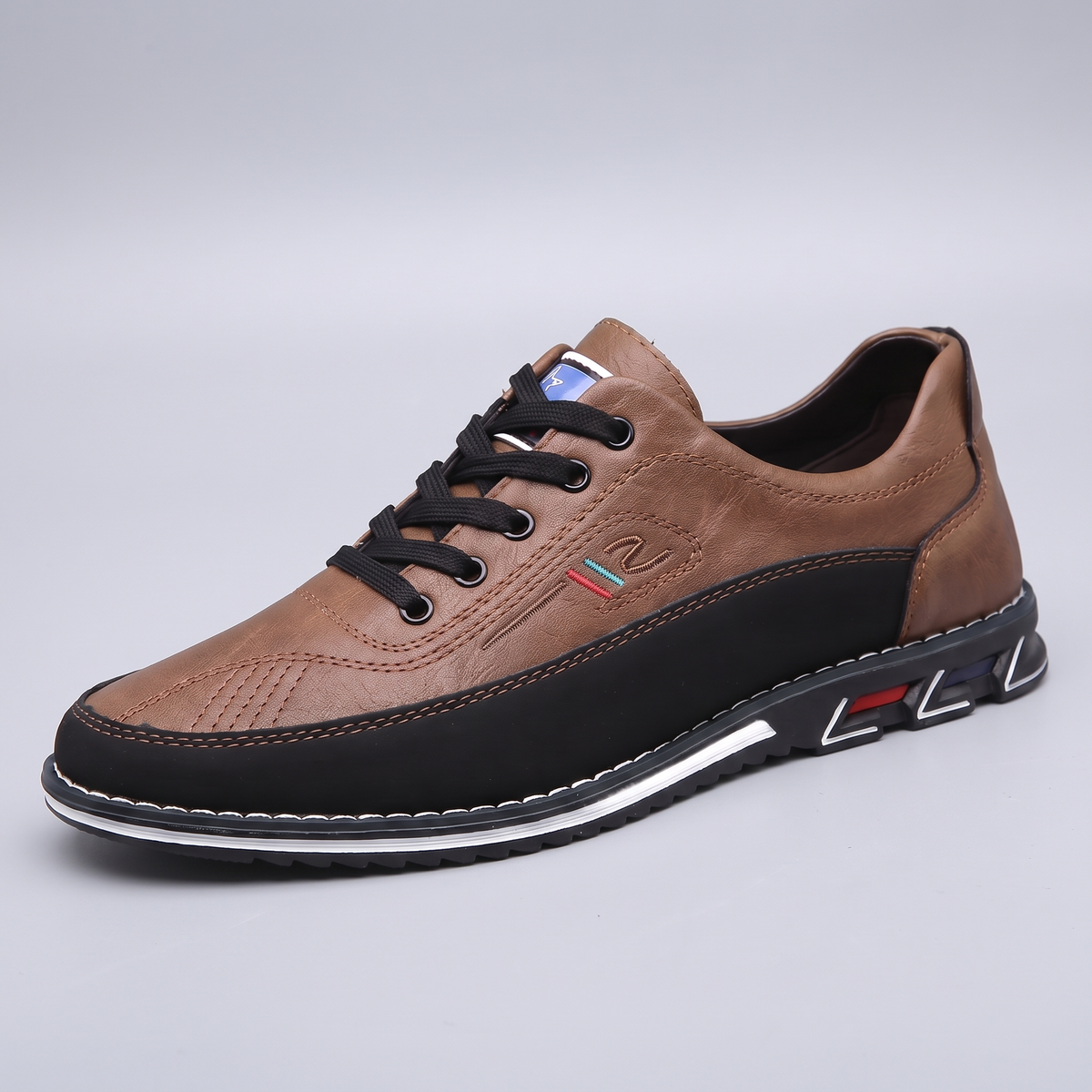 MODERN SUPPORT LEATHER TRAINERS