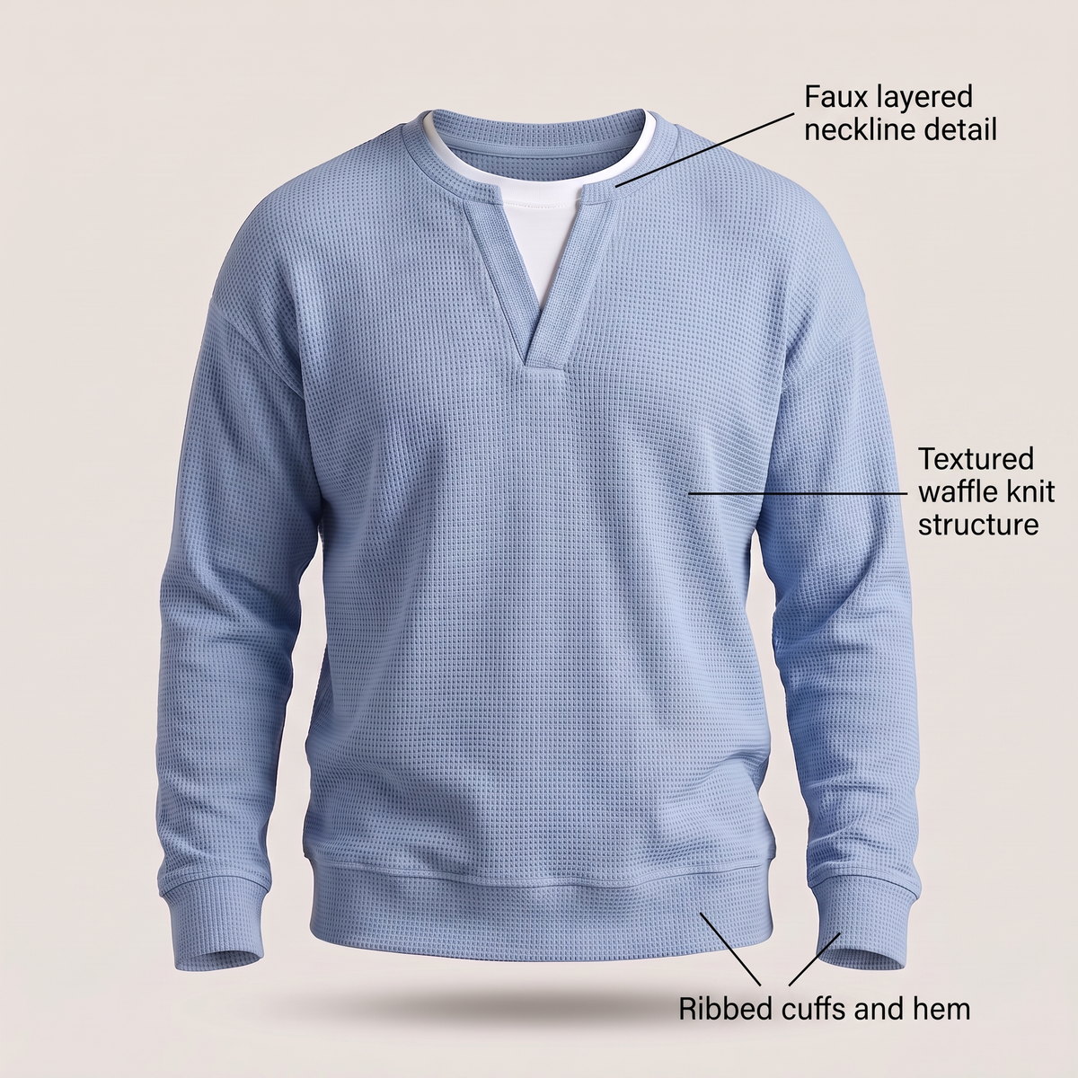 SOFT TEXTURE EVERYDAY TOP