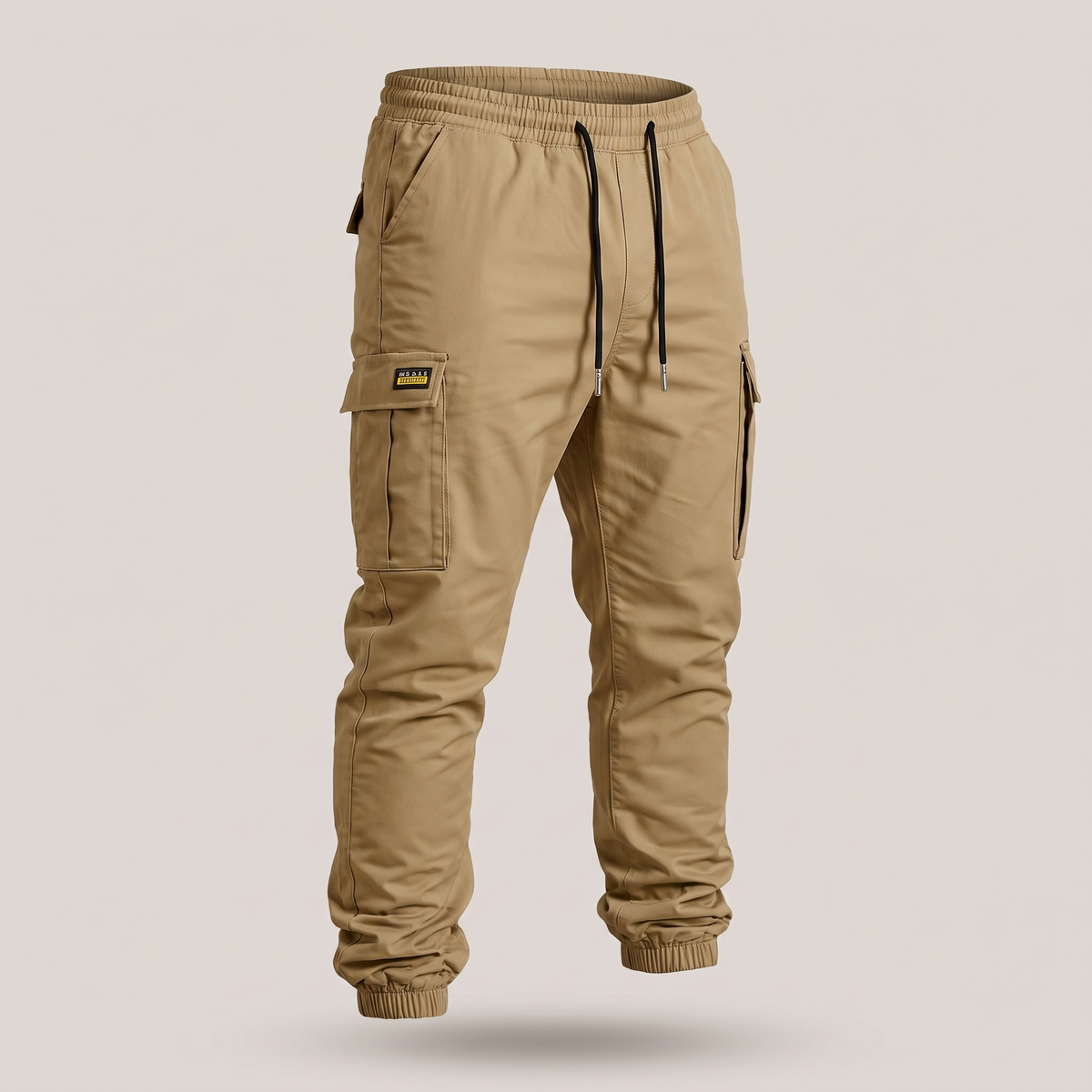 EVERYDAY DRAWSTRING CARGO TROUSERS
