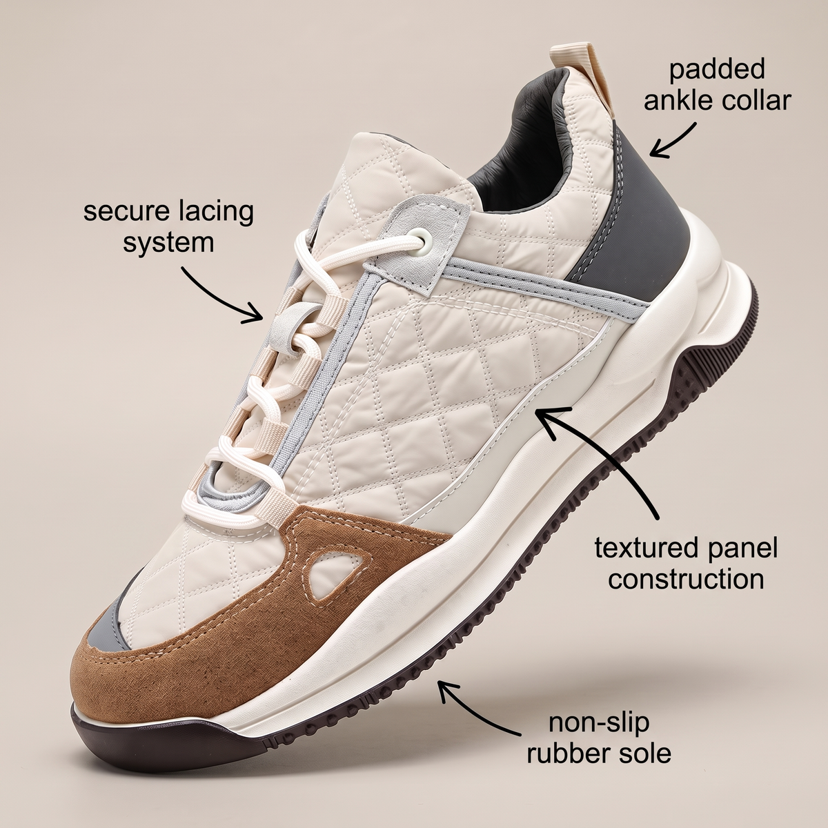 BREATHABLE COMFORT SLIP ONS